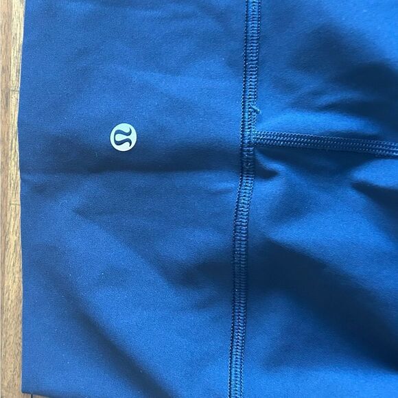 Lululemon Wunder Under Crop (Hi-Rise) Leggings Luxtreme 21" True Navy Size 4 - Picture 12 of 12